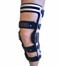 knæskinne til ski løb - knæskiskinne